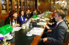 17 December 2015 The representatives of the Parliamentary Assembly of Bosnia and Herzegovina in visit to the members of GOPAC Serbia 